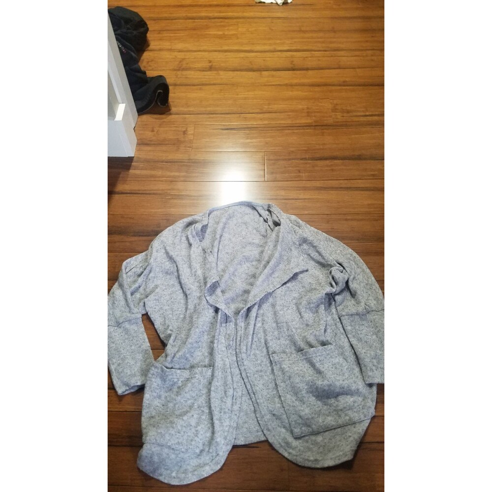 Grey Cardigan Sweater